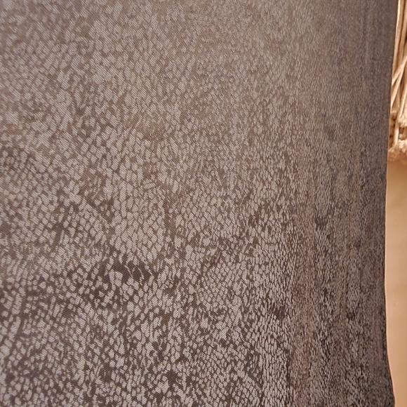 A New Day dark grey blouse with subtle snake pattern - L - Picture 7 of 7